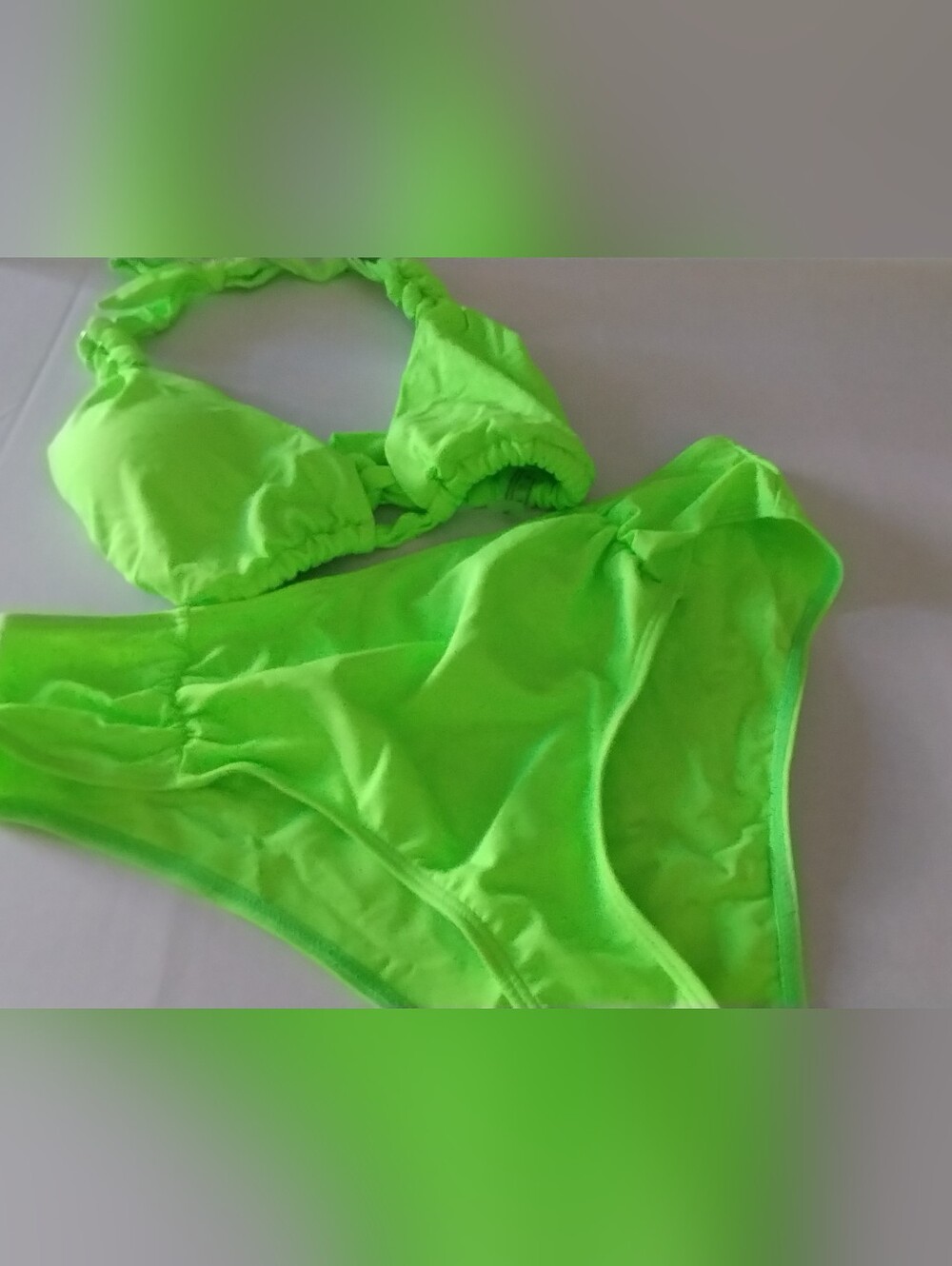 Neon Green Bikini Set